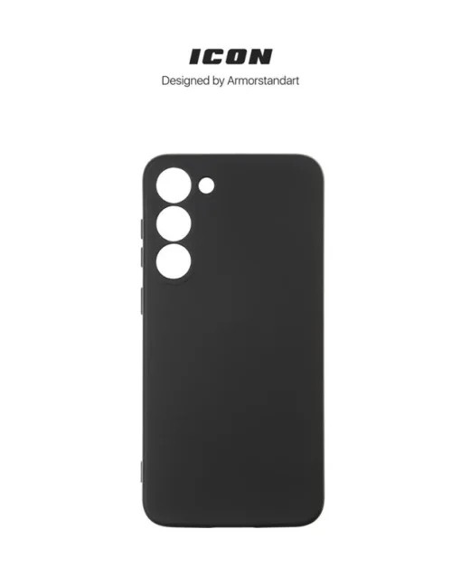Чехол-накладка Armorstandart Icon для Samsung Galaxy S23+ SM-S916 Camera cover Black (ARM65455)