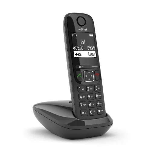 Радиотелефон DECT Gigaset AS690 Black (S30852-H2816-S301)