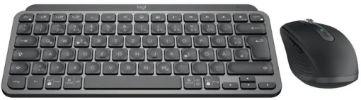 Комплект (клавиатура, мышь) беспроводной Logitech MX Keys Mini Combo for Business Graphite US (920-011061)
