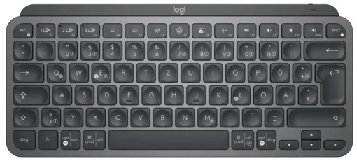 Комплект (клавиатура, мышь) беспроводной Logitech MX Keys Mini Combo for Business Graphite US (920-011061)