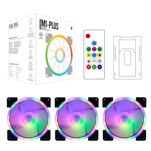 Комплект вентиляторов 1STPLAYER M1-Plus Combo 3-Pack