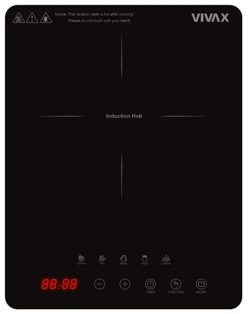 Настільна плита Vivax HPI-2000TP