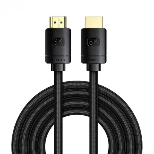 Кабель Baseus High Definition HDMI - HDMI V 2.1, (M/M), 3 м, Black (CAKGQ-L01)
