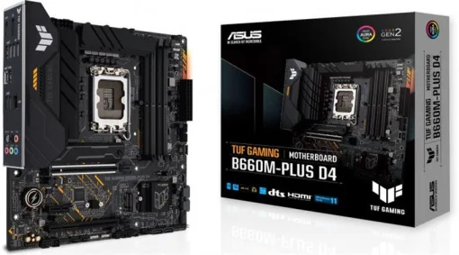 Материнская плата Asus TUF Gaming B660M-Plus D4 Socket 1700