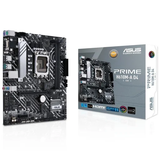 Материнская плата Asus Prime H610M-A D4-CSM Socket 1700