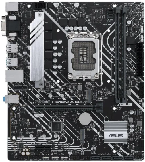 Материнская плата Asus Prime H610M-A D4-CSM Socket 1700