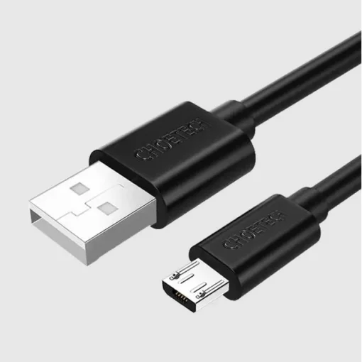 Кабель синхронизации Choetech USB - MicroUSB, 1.2м, Black (AB003)