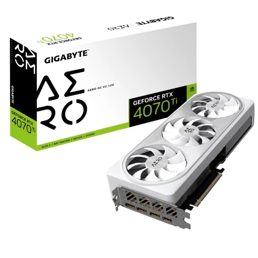 Видеокарта GF RTX 4070 Ti 12GB GDDR6X Aero OC V2 Gigabyte (GV-N407TAERO OCV2-12GD)