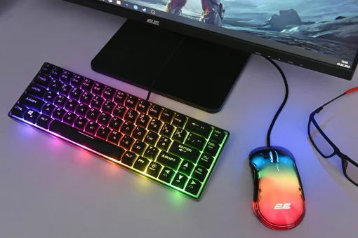 Мышь 2E Gaming MG345 RGB Transparent (2E-MG345TR)