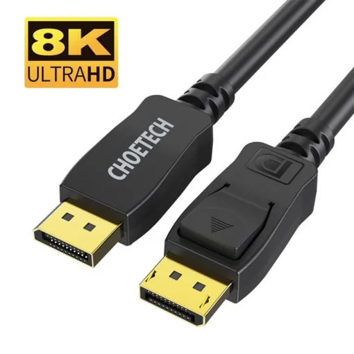Кабель Choetech DisplayPort - DisplayPort (XDD01-BK)