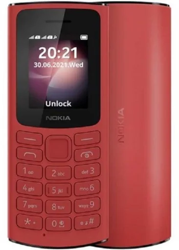 Мобильный телефон Nokia 105 2023 Dual Sim Red