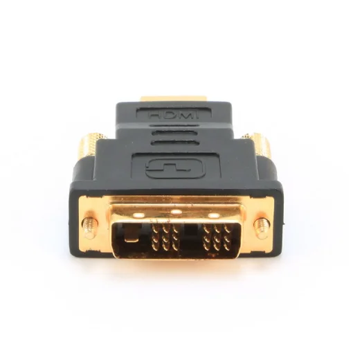 Адаптер Cablexpert ( A-HDMI-DVI-1 ) HDMI-DVI, M/M позол. контакти