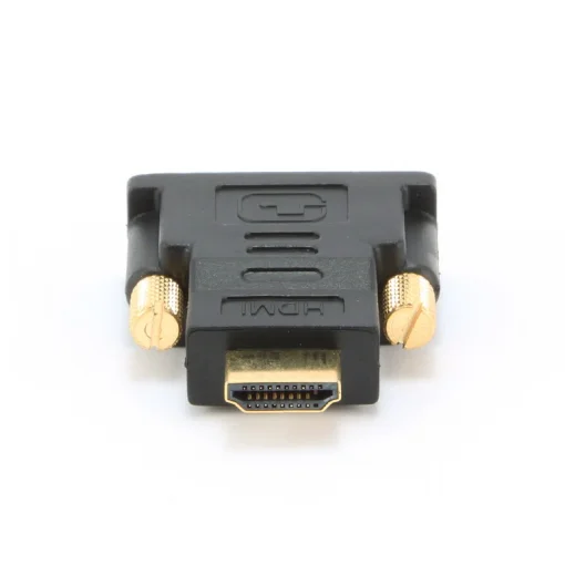 Адаптер Cablexpert ( A-HDMI-DVI-1 ) HDMI-DVI, M/M позол. контакти