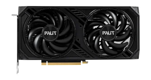 Видеокарта GF RTX 4060 Ti 8GB GDDR6 Dual OC Palit (NE6406TT19P1-1060D)