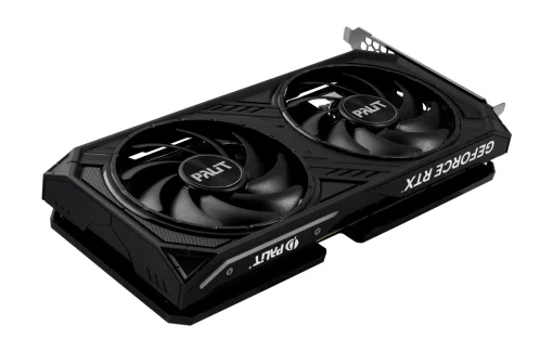 Видеокарта GF RTX 4060 Ti 8GB GDDR6 Dual OC Palit (NE6406TT19P1-1060D)