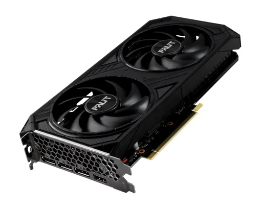 Видеокарта GF RTX 4060 Ti 8GB GDDR6 Dual OC Palit (NE6406TT19P1-1060D)