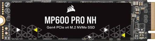 Накопитель SSD 500GB M.2 NVM Corsair MP600 Pro NH M.2 2280 PCIe Gen4.0 x4 3D TLC (CSSD-F0500GBMP600PNH)