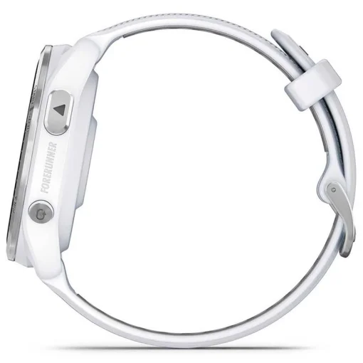 Смарт-часы Garmin Forerunner 965 Titanium Bezel with Whitestone Case и Whitestone/Powder Gray Silicone Band (010-02809-81)