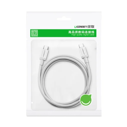 Кабель Ugreen US264 USB-C - USB-C, 2м, White (60520)