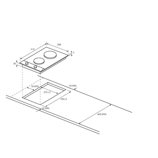 Варочная поверхность Candy CE32XK
