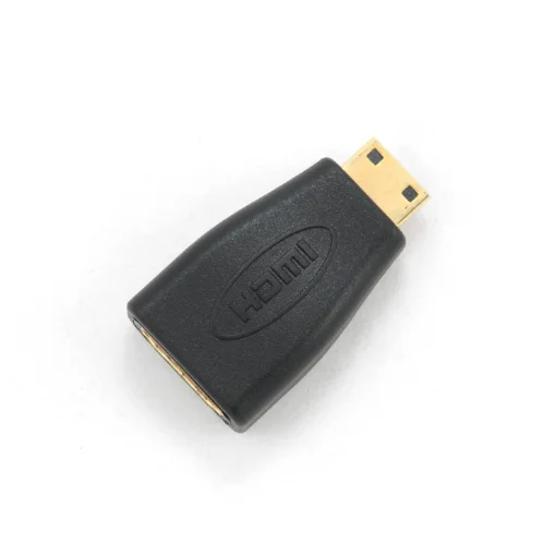 Адаптер Cablexpert A-HDMI-FC, HDMI-miniHDMI, M/F, черный