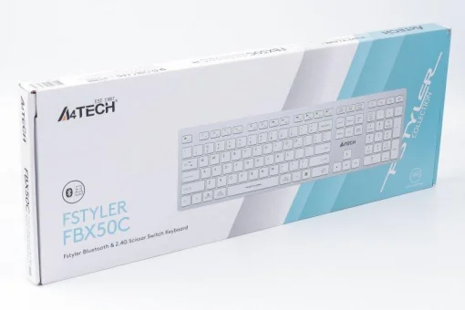 Клавиатура A4Tech FBX50C White