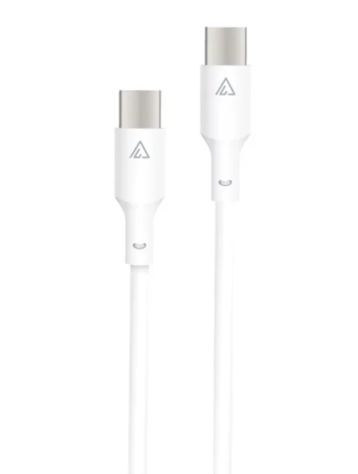 Кабель ACCLAB PwrX USB Type-C-USB Type-C 1.2 м 60W White (1283126559563)