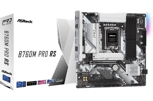 Материнская плата ASRock B760M Pro RS Socket 1700