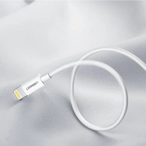 Кабель Ugreen US155 USB - Lightning, 2м, White (20730)