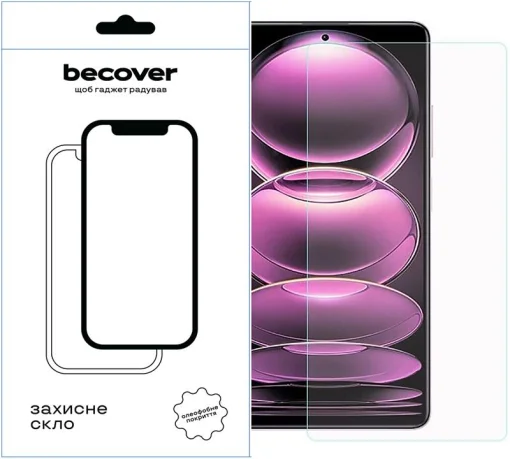 Захисне скло BeCover для Xiaomi Redmi Note 12 Pro/12 Pro 5G/12 Pro Plus Crystal Clear Glass 3D (709271)