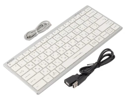 Клавиатура A4Tech Fstyler FBX51C White