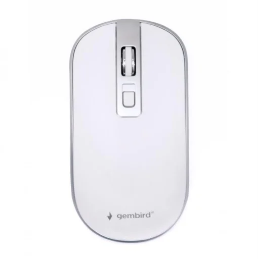 Мышка беспроводная Gembird MUSW-4B-06-WS White/Silver