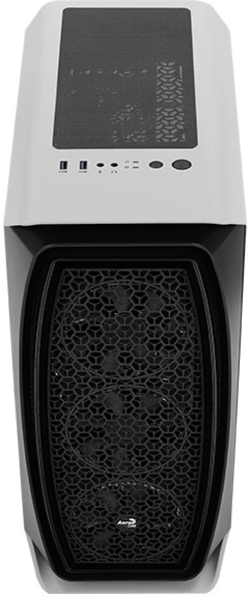Корпус AeroCool Aero One Mini Eclipse-G-WT-v1 (ACCS-PB18143.21) Black/White без БП