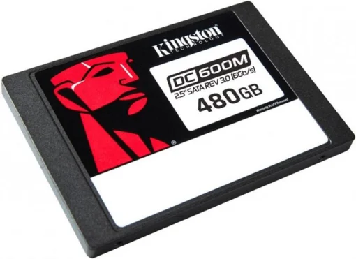 Накопичувач SSD  480GB Kingston SSD DC600M 2.5" SATAIII 3D TLC (SEDC600M/480G)