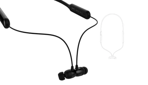 Bluetooh-гарнітура Remax RB-S17 Neckband Gray (6954851290773)