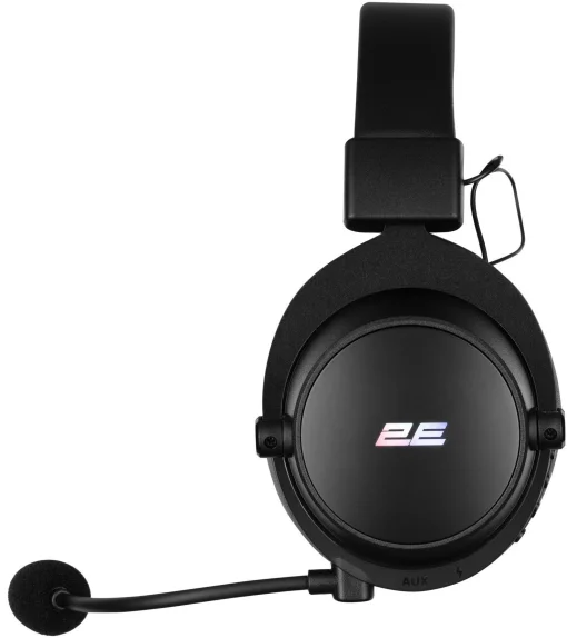 Беспроводная гарнитура 2E Gaming HG360 RGB WL 7.1 Black (2E-HG360BK-WL)