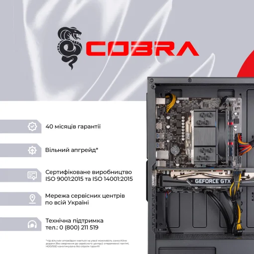 Персональный компьютер COBRA Advanced (A36.16.S4.166S.17505)