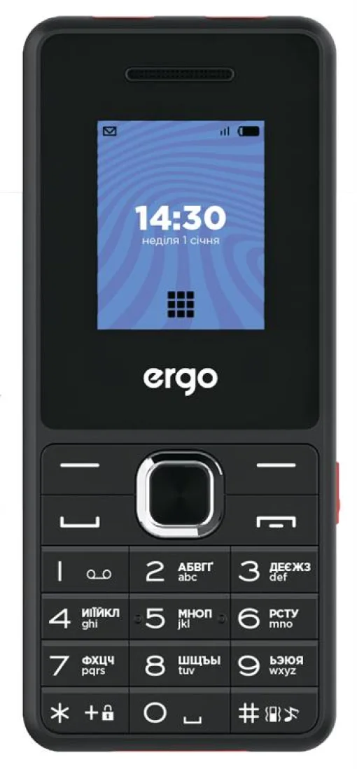 Мобiльний телефон Ergo E181 Dual Sim Black