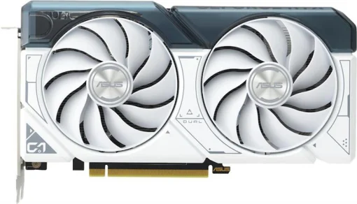 Видеокарта GF RTX 4060 8GB GDDR6 Dual OC White Asus (DUAL-RTX4060-O8G-WHITE)