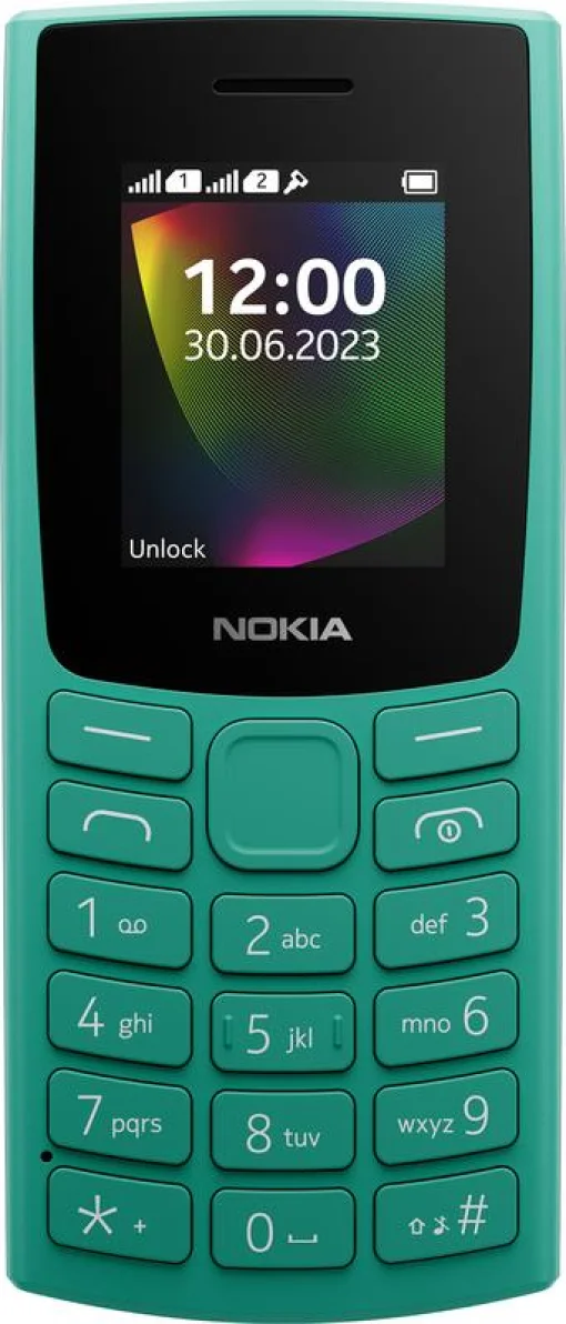 Мобильный телефон NOKIA 106 (2023) DS Emerald Green (106 DS 2023 GREEN)