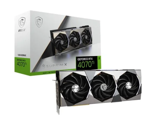 Видеокарта GF RTX 4070 Ti 12GB GDDR6X Suprim MSI (GeForce RTX 4070 Ti SUPRIM 12G)