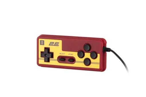 Игровая приставка 2E 8bit AV с двумя проводными геймпадами (2E8BAVWD288)
