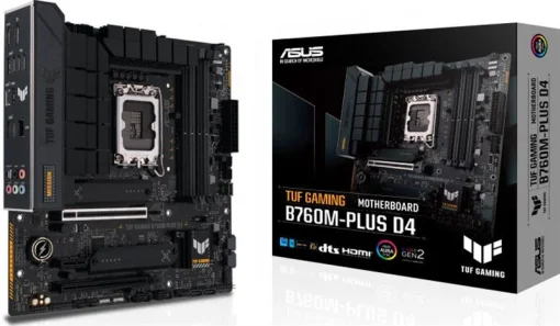 Материнская плата Asus TUF Gaming B760M-Plus D4 Socket 1700