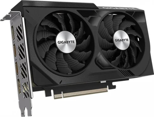 Видеокарта GF RTX 4060 8GB GDDR6 Windforce OC Gigabyte (GV-N4060WF2OC-8GD)