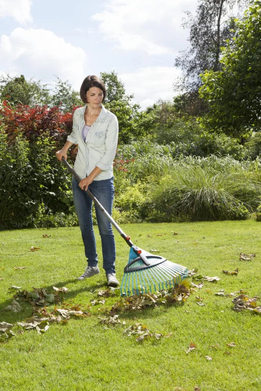 Грабли Gardena Combisystem пластиковые веерные, 35-52 см (03099-20.000.00)