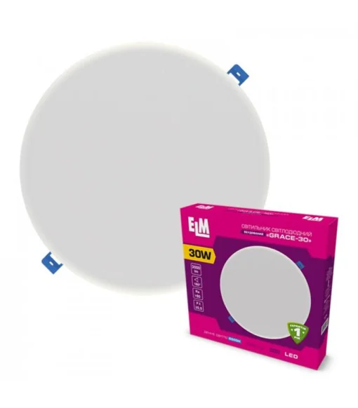 Светильник встраиваемый светодиодный ELM Grace 30W 6500К IP20 (26-0068)