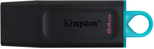Флэш-накопитель USB3.2 64GB Kingston DataTraveler Exodia Black/Teal (DTX/64GB)