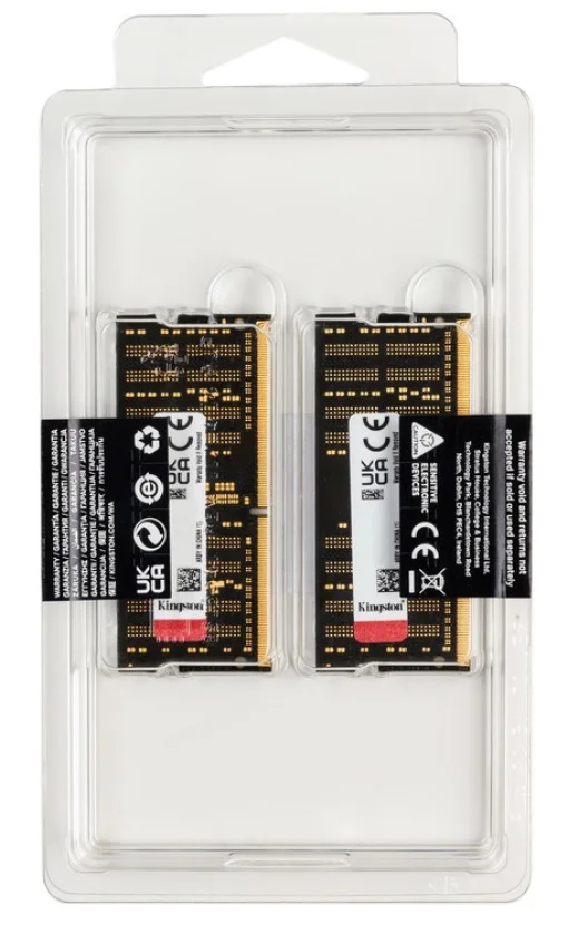 Модуль пам`ятi SO-DIMM 2x8GB/3200 DDR4 Kingston Fury Impact (KF432S20IBK2/16)