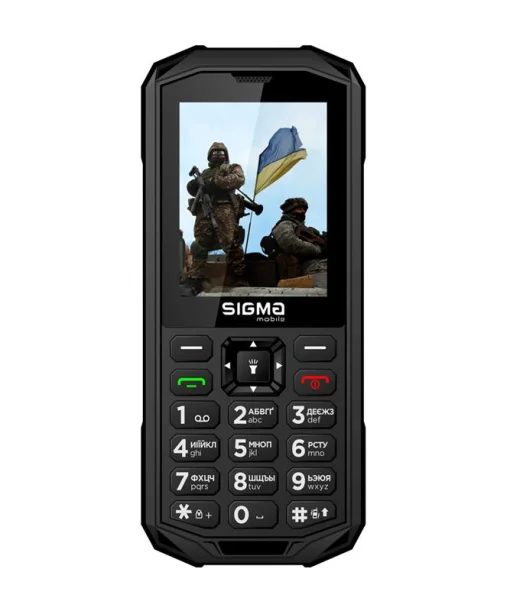 Мобильный телефон Sigma mobile X-treme PA68 Dual Sim Black (4827798466513)