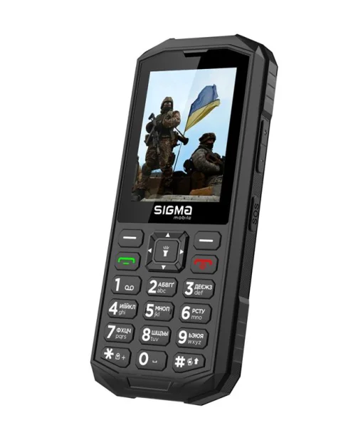Мобильный телефон Sigma mobile X-treme PA68 Dual Sim Black (4827798466513)